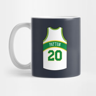 Gary Payton Seattle Supersonics Jersey Qiangy Mug